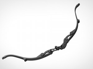 collapsible hawkeye bow 3d print model 3D Print Model