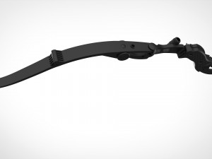 collapsible hawkeye bow 3d print model 3D Print Model