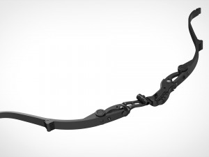 collapsible hawkeye bow 3d print model 3D Print Model