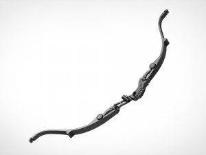 collapsible hawkeye bow 3d print model 3D Print Model