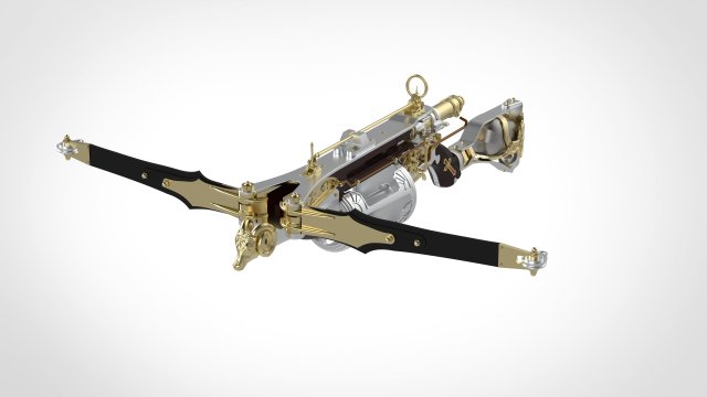 Crossbow from the movie van helsing Modelo de Impressão 3D .c4d .max .obj .3ds .fbx .stl .blend