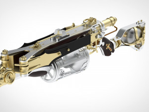 Crossbow from the movie van helsing Modelo de Impressão 3D