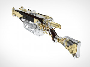 Crossbow from the movie van helsing Modelo de Impressão 3D