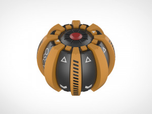 pumpkin bombs from the movie the amazing spider man 3d print model 3Dプリントモデル