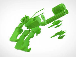 grappling from the movie batman vs superman dawn of justice 3D Print Model