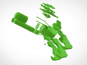 grappling from the movie batman vs superman dawn of justice 3D Print Model