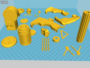 grappling from the movie batman vs superman dawn of justice 3D Print Model