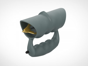 line launcher from the movie batman returns 1992 3D Baskı Modeli