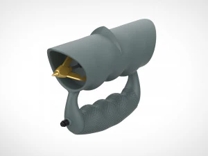 line launcher from the movie batman returns 1992 3D Print Model