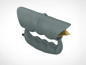line launcher from the movie batman returns 1992 3D Print Model