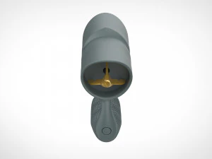 line launcher from the movie batman returns 1992 3D Print Model