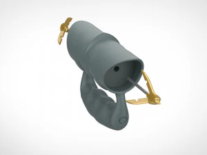 line launcher from the movie batman returns 1992 3D Print Model