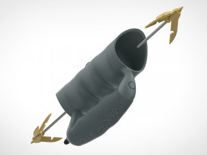 line launcher from the movie batman returns 1992 3D Baskı Modeli