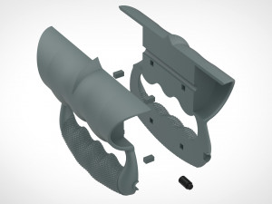 line launcher from the movie batman returns 1992 3D Baskı Modeli