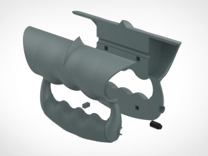 line launcher from the movie batman returns 1992 3D Baskı Modeli