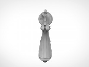revolver from the movie van helsing 2004 3d print model 3D प्रिंट मॉडल
