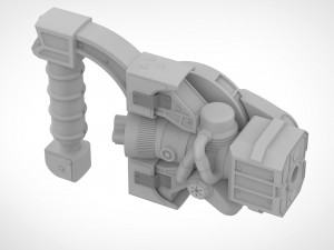 grappling from the movie batman vs superman dawn of justice Model do druku 3D