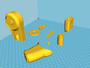 grapnel from the video game batman arkham city 3D Print Model