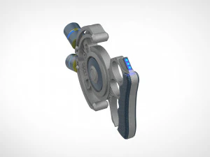 batman line launcher from video game arkham city 3D Print Model