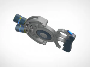 batman line launcher from video game arkham city 3D Print Model