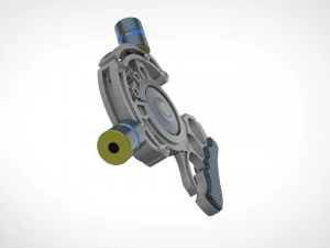 batman line launcher from video game arkham city 3D Print Model