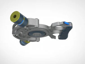 batman line launcher from video game arkham city 3D Print Model