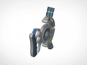 batman line launcher from video game arkham city 3D Print Model