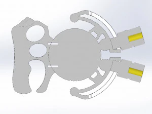 batman line launcher from video game arkham city 3D Print Model