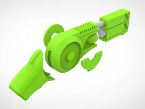 batclaw from the video game arkham city 3D Print Model