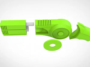 batclaw from the video game arkham city 3D Print Model