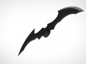 batarang from the video game batman arkham city 3D प्रिंट मॉडल