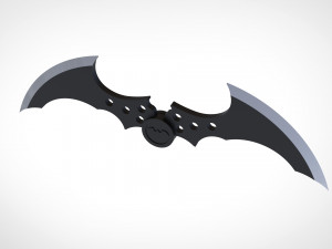 batarang from the video game batman arkham city 3D प्रिंट मॉडल