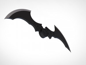 batarang from the video game batman arkham city 3D प्रिंट मॉडल
