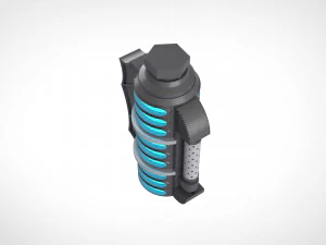 freeze grenade from the dc comics video game batmanarkham knight 3D Print Model