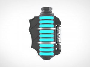 freeze grenade from the dc comics video game batmanarkham knight 3D Print Model