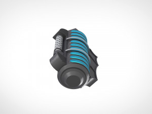 freeze grenade from the dc comics video game batmanarkham knight 3D Print Model
