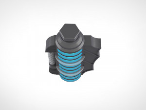 freeze grenade from the dc comics video game batmanarkham knight 3D Print Model