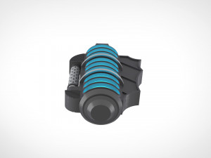 freeze grenade from the dc comics video game batmanarkham knight 3D Print Model