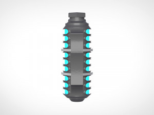 freeze grenade from the dc comics video game batmanarkham knight 3D Print Model