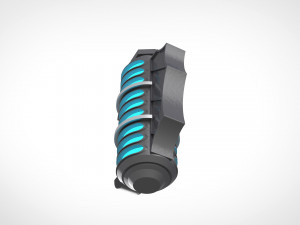 freeze grenade from the dc comics video game batmanarkham knight 3D Print Model
