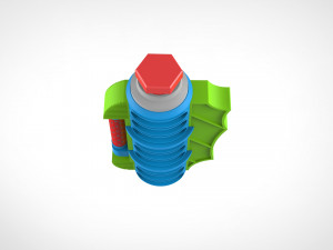 freeze grenade from the dc comics video game batmanarkham knight 3D Print Model