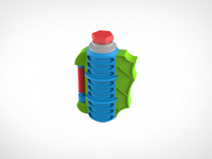 freeze grenade from the dc comics video game batmanarkham knight 3D Print Model