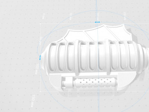 freeze grenade from the dc comics video game batmanarkham knight 3D Print Model