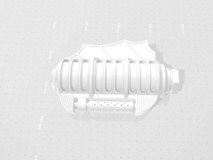 freeze grenade from the dc comics video game batmanarkham knight 3D Print Model