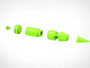 smoke capsule from the movie batman 1989 3D Print Model