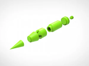 smoke capsule from the movie batman 1989 3D Print Model
