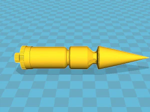 smoke capsule from the movie batman 1989 3D Print Model