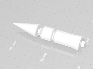 smoke capsule from the movie batman 1989 3D 프린트 모델