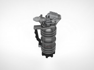 batman canister from the movie batman vs superman 3d print model 3Dプリントモデル
