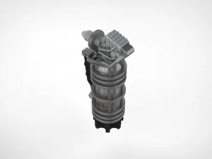 batman canister from the movie batman vs superman 3d print model 3D Print Model